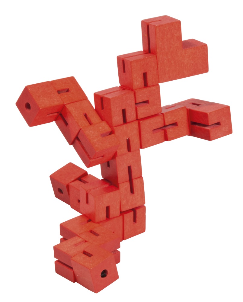 Flexi-Cube, Röd, Svårighetsgrad: 5/5 - 2