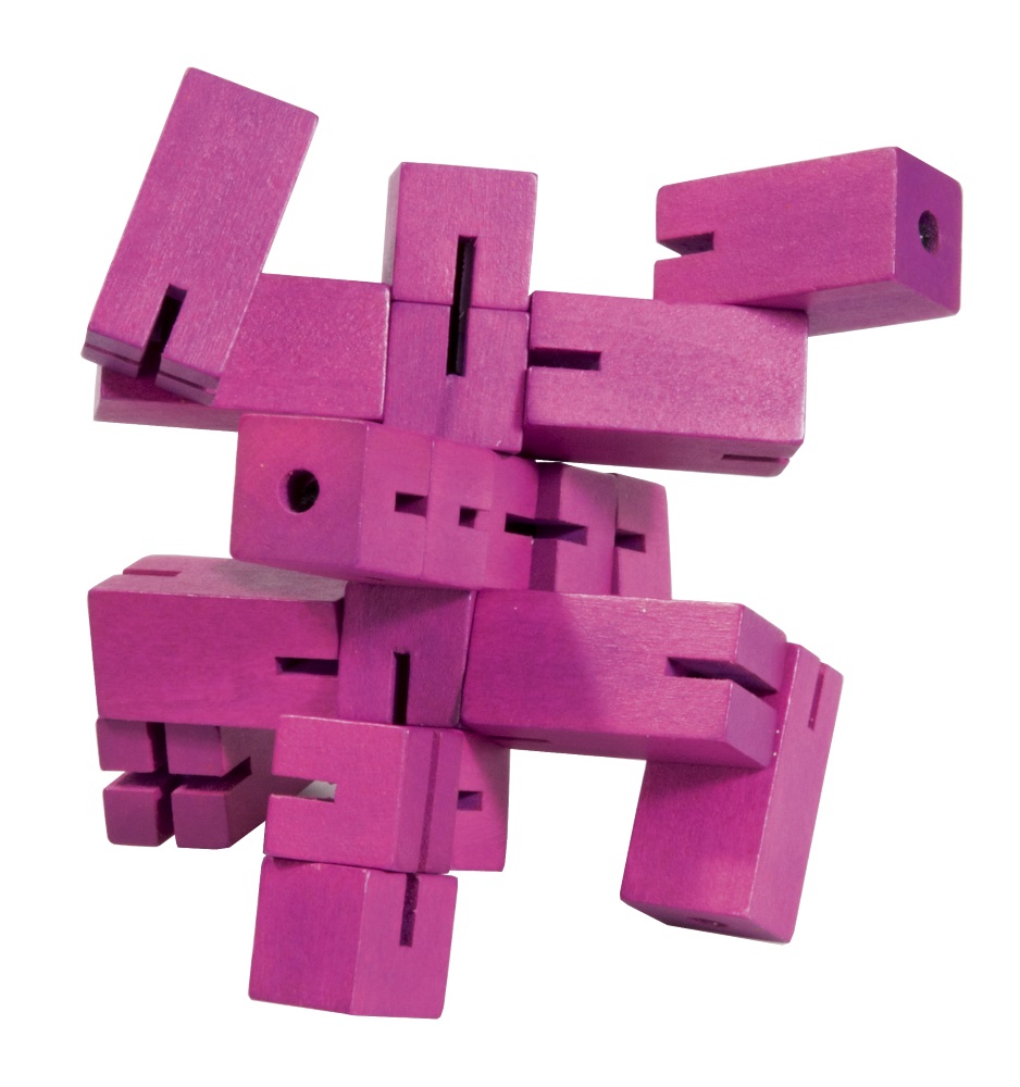 Flexi-Cube, Violett, Svårighetsgrad: 3/5 - 2