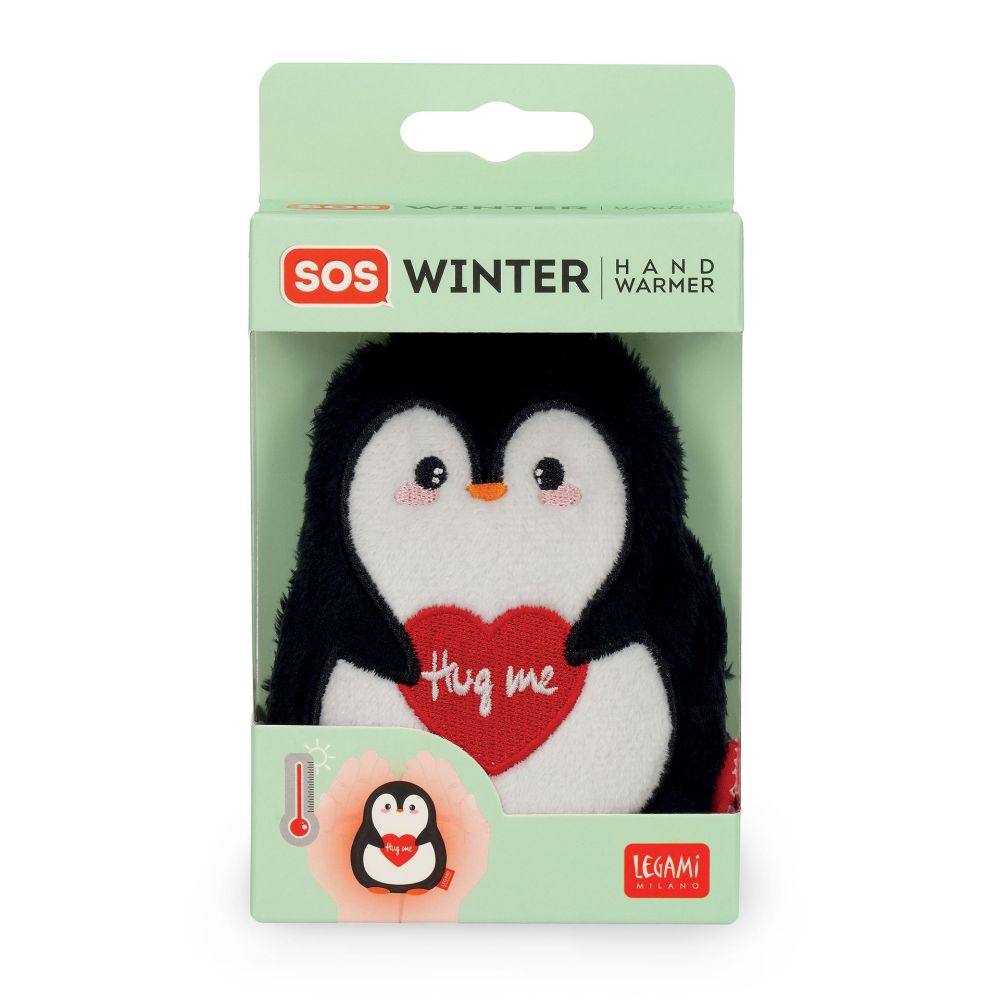 Varmepude, SOS Winter Hand warmer, Penguin - 3