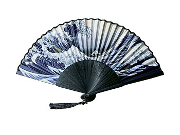 Solfjäder, Hokusai, Den stora vågen, TEMA-produkt