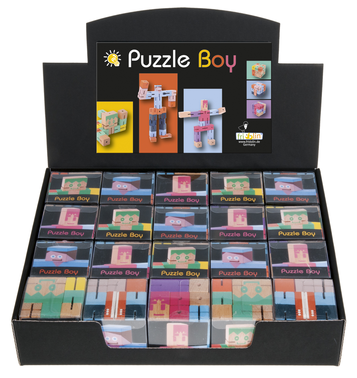 Puzzle Boy, Bordsdisplay med 20 st.