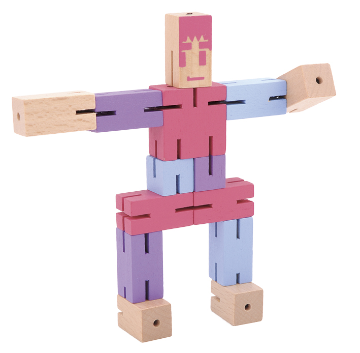 Puzzle Boy, violett, rosa, ljusblå, Svårighetsgrad 5/5 - 3