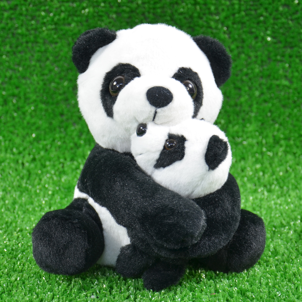 Härmdjur, Panda med unge, Yuna och Bo - 2