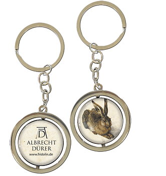 Nøglering, Hare, Dürer, dobbeltsidet TEMA-produkt