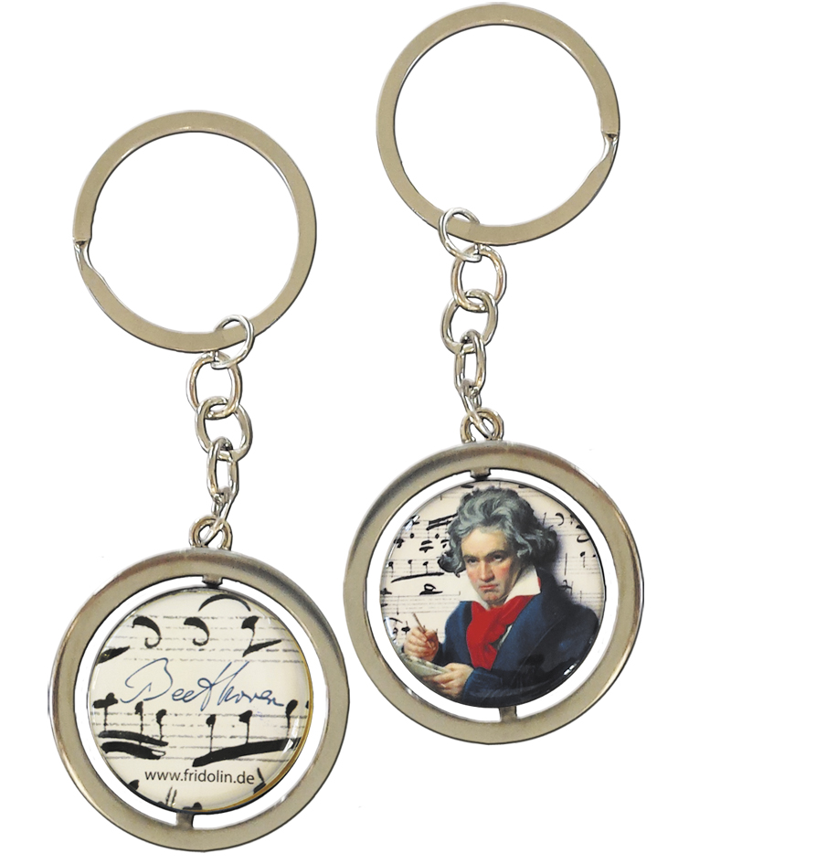 Nøglering, Beethoven, dobbeltsidet TEMA-produkt