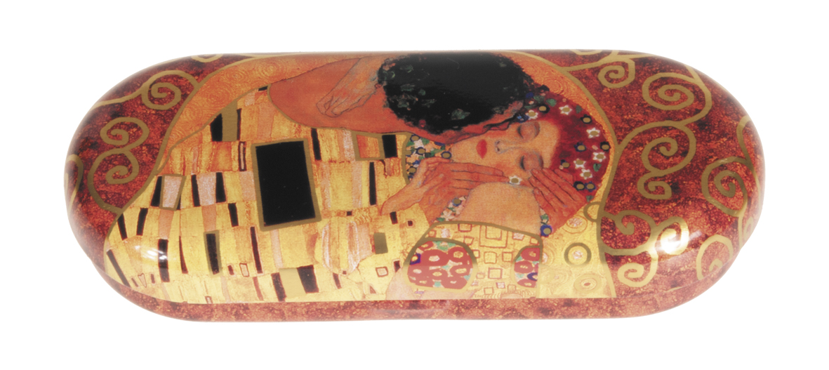 Glasögonetui, Kyssen, Gustav Klimt