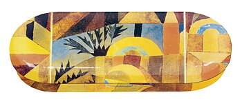 Glasögonetui, Tempelträdgården, Paul Klee