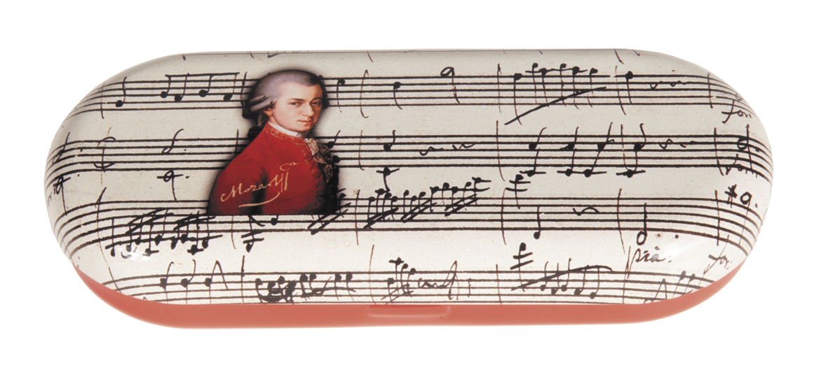 Brilleetui, Mozart