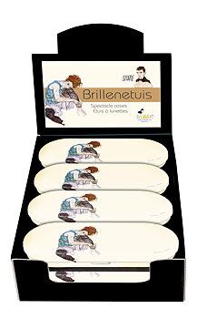 Brilleetuier, Egon Schiele, Borddisplay med 12 stk. TEMA-produkt