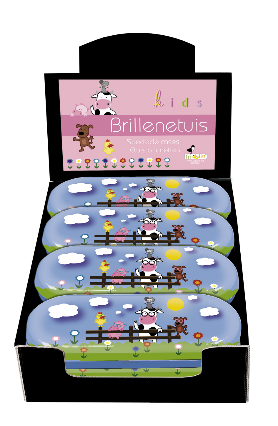 Brilleetuier, Kids, Borddisplay med 12 stk.
