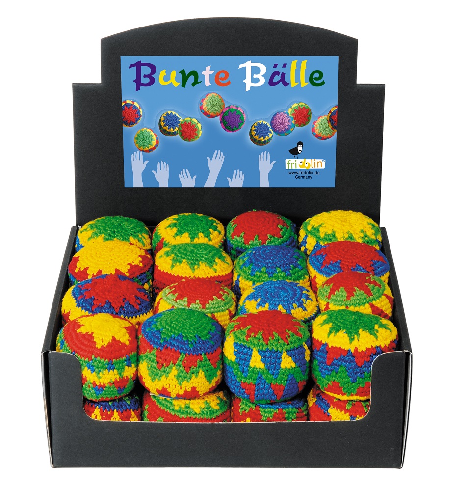Bold/Footbag, Borddisplay med 32 stk.