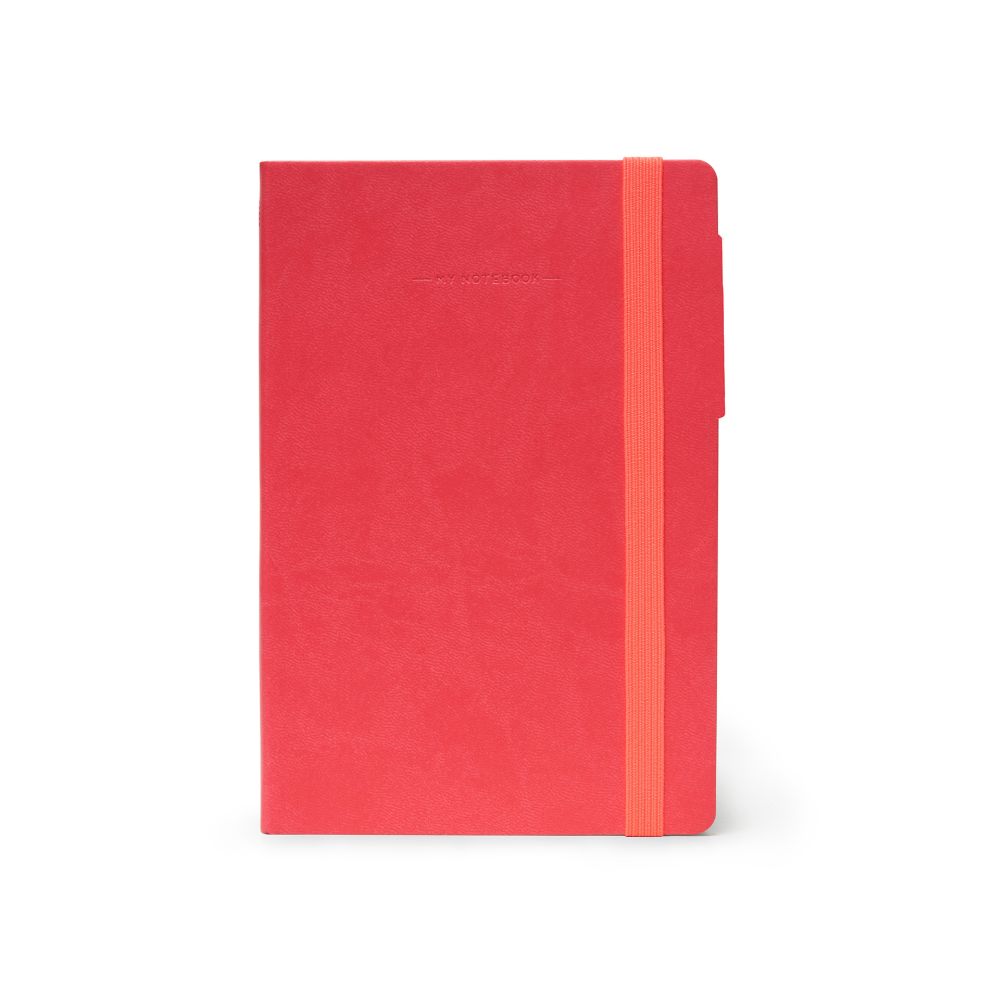 Anteckningsbok, My Notebook, Medium, Blank, Neon Coral (MYNOT0121)