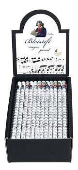 Blyertspennor, Beethoven, Bordsdisplay med 50 st., TEMA-produkt