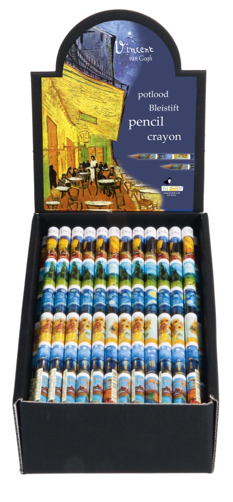 Blyanter, Vincent van Gogh, Borddisplay med 50 stk. TEMA-produkt