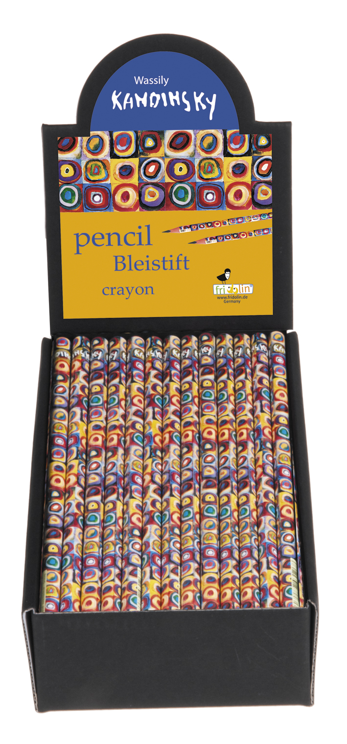 Blyertspennor, Kandinsky, Bordsdisplay med 50 st., TEMA-produkt