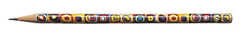Blyanter, Kandinsky, Borddisplay med 50 stk. TEMA-produkt