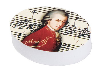 Viskelædere, Mozart, Borddisplay med 60 stk. TEMA-produkt