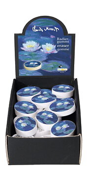 Suddgummin, Claude Monet, Bordsdisplay med 60 st., TEMA-produkt