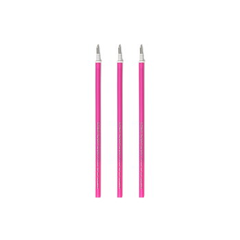 Refills för Erasable gel pens, 3 st., rosa