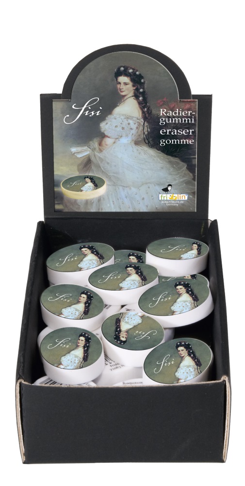 Suddgummin, Sisi, Bordsdisplay med 60 st., TEMA-produkt