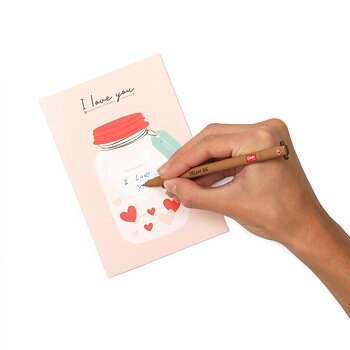Scratch off card, Heart, kort