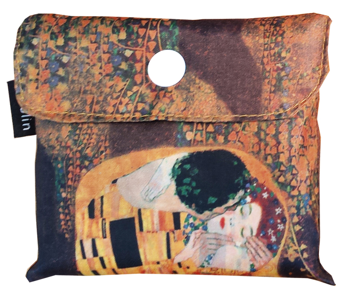 Bag in Bag Lille, Kysset, Gustav Klimt