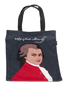 Stofbærepose i bomuld, Wolfgang Amadeus Mozart TEMA-produkt
