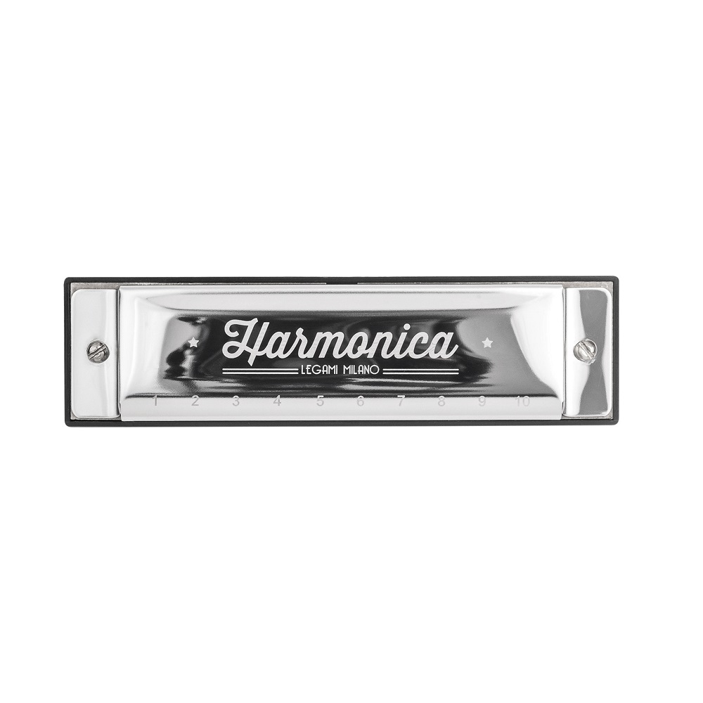 Mundharmonika af metal og plast - 4