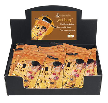 Art Bag, Gustav Klimt, Borddisplay med 24 stk. TEMA-produkt