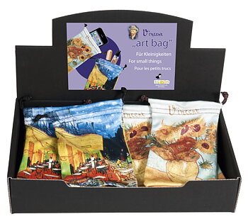 Art Bag, Vincent van Gogh, Borddisplay med 24 stk. TEMA-produkt