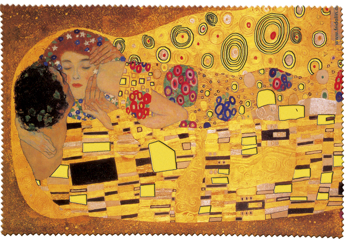 Pudseklud, Kysset, Gustav Klimt TEMA-produkt