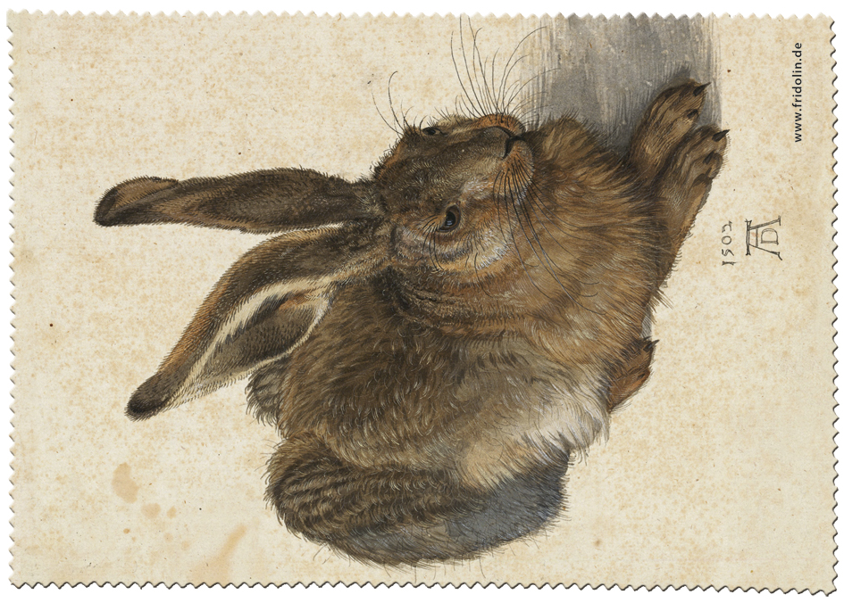 Pudseklud, Hare, Albrecht Dürer TEMA-produkt