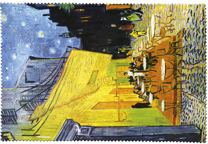 Putsduk, Nattcafé, Vincent van Gogh, TEMA-produkt