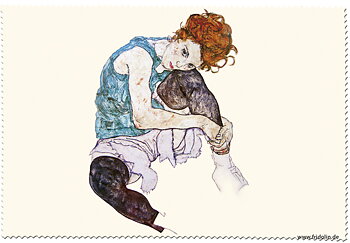 Pudseklud, Edith, Egon Schiele TEMA-produkt