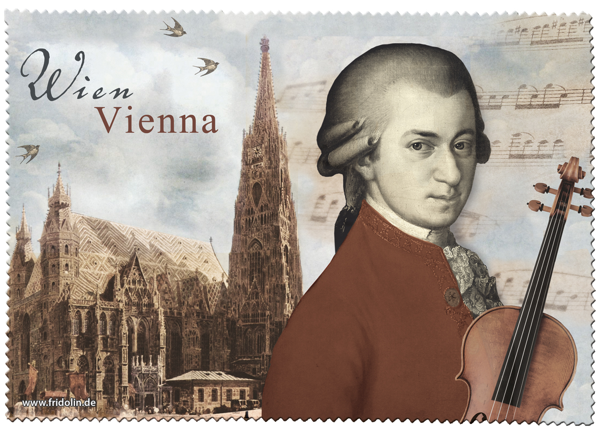 Putsduk, Mozart & Stefansdom, Wien, TEMA-produkt