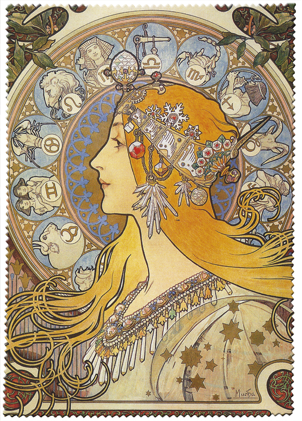 Putsduk, Zodiak, Art Nouveau