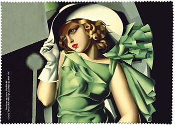 Pudseklud, Ung dame med handsker, Tamara de Lempicka TEMA-produkt