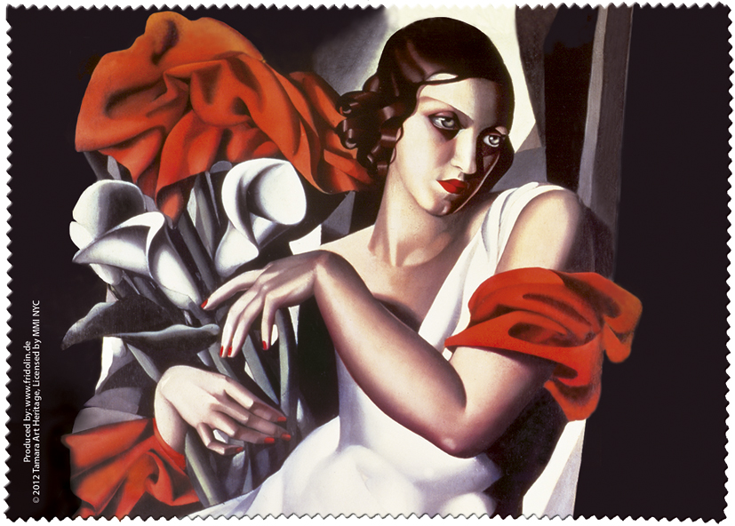 Pudseklud, Portræt af Ira P, Tamara de Lempicka, TEMA-produkt