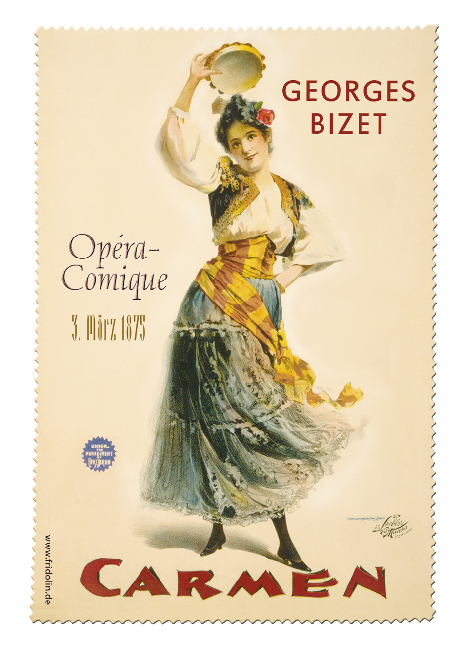 Putsduk, Carmen, Opera, TEMA-produkt