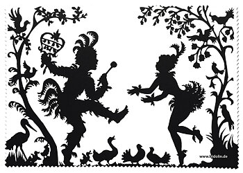 Pudseklud, Papageno, Lotte Reiniger
