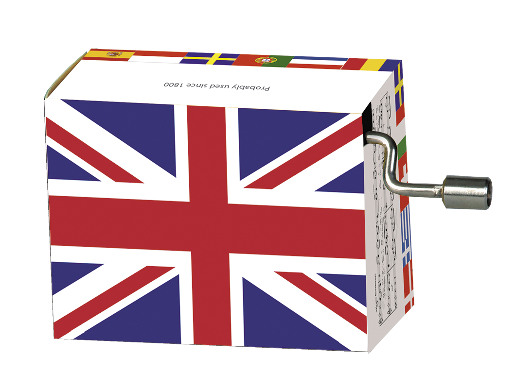 Spilledåse, Storbritannien, Nationalsang