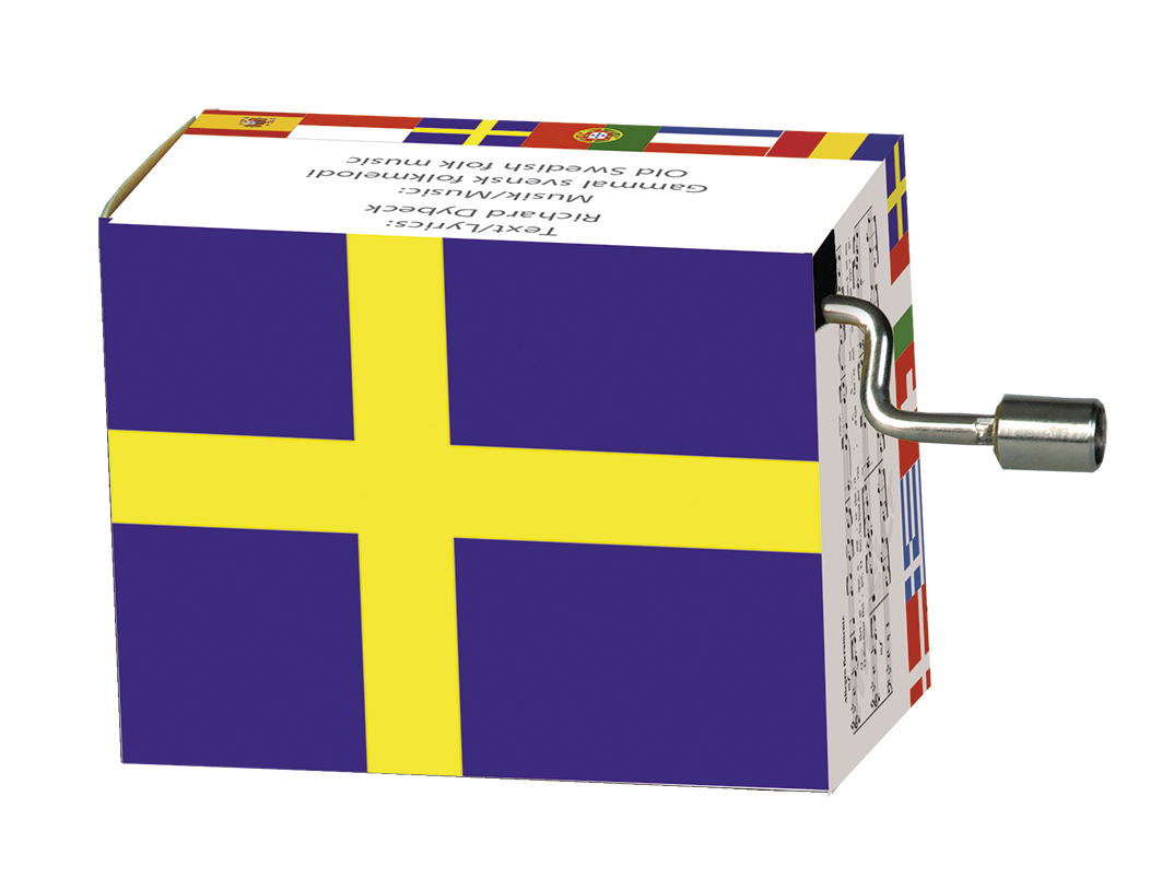 Spilledåse, Sverige, Nationalsang