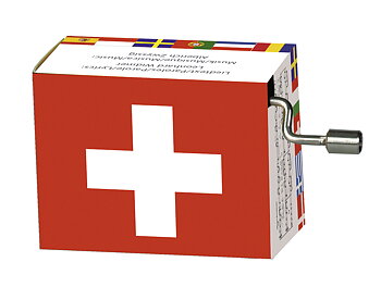 Speldosa, Schweiz, Nationalsång