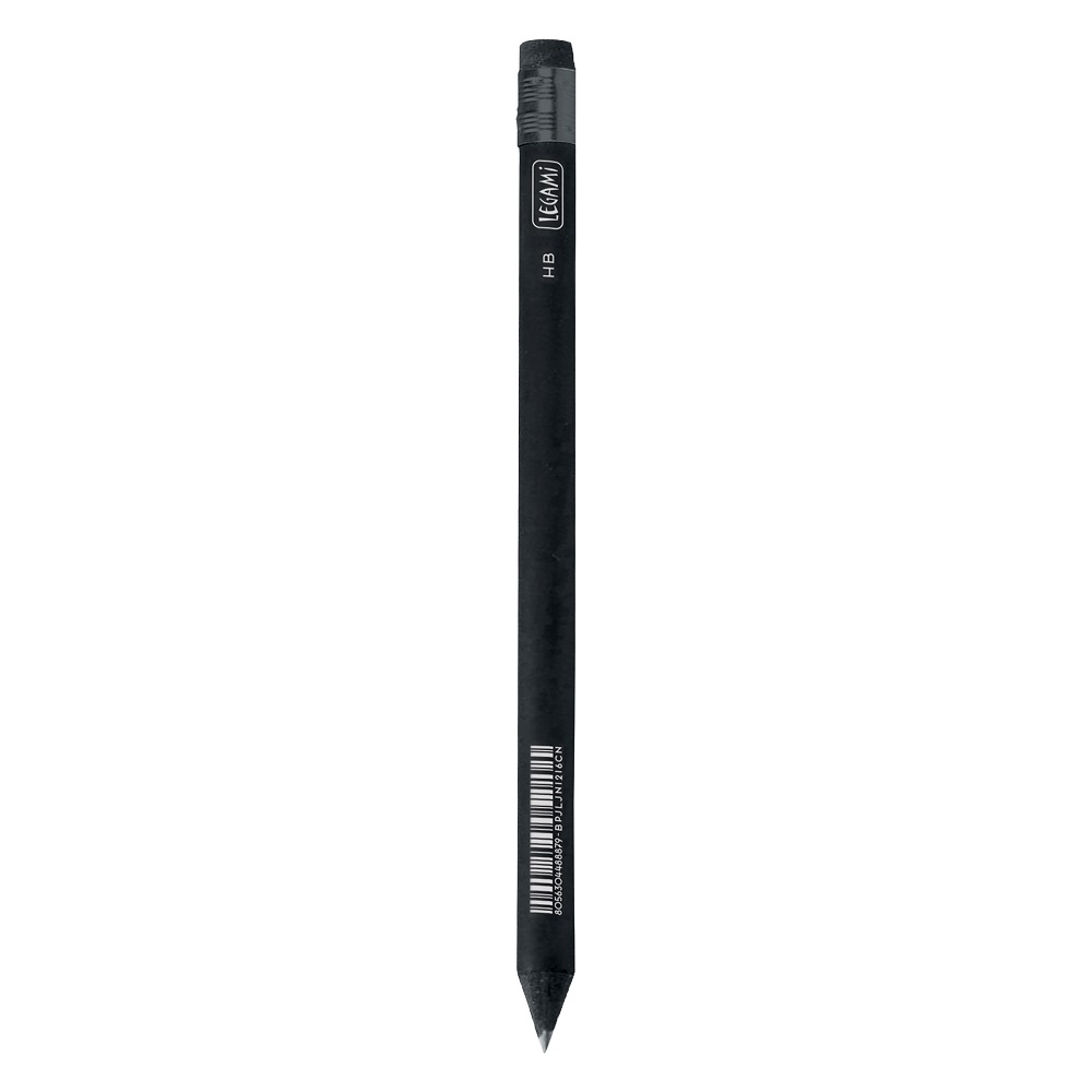 Black pencil, sort blyant med viskelæder