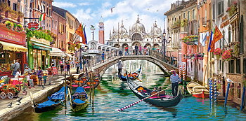 Charms of Venice, puslespil med 4000 brikker (C-400287)