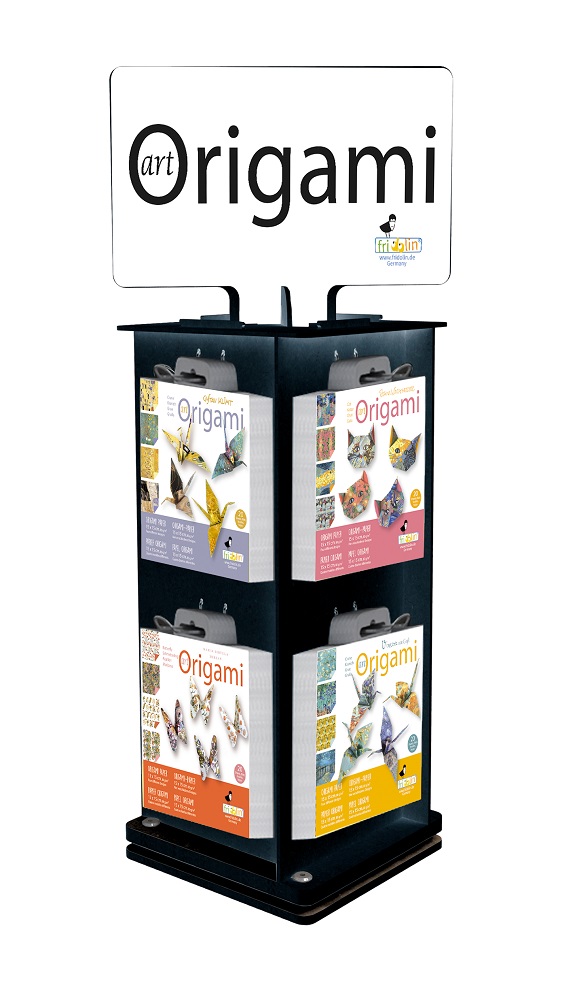 Art Origami, Bordsdisplay med 120 st.