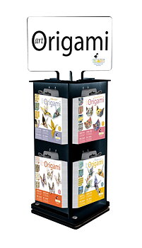 Art Origami, Bordsdisplay med 120 st.