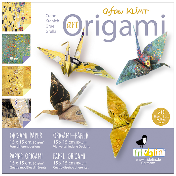 Art Origami, Gustav Klimt, Tranor, Svårighetsgrad: Normal