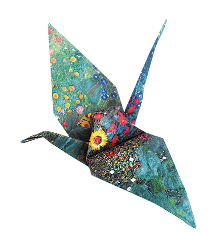 Art Origami, Gustav Klimt, Tranor, Svårighetsgrad: Normal - 4