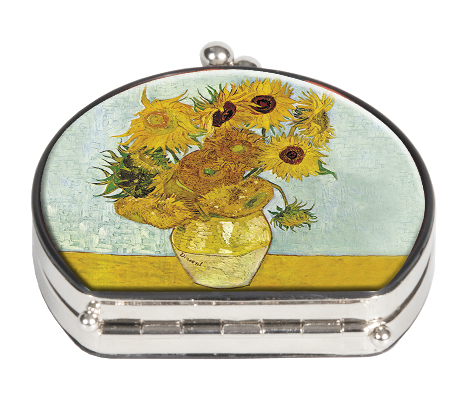 Sminkespejl, stofbeklædt, Solsikker, Vincent van Gogh TEMA-produkt